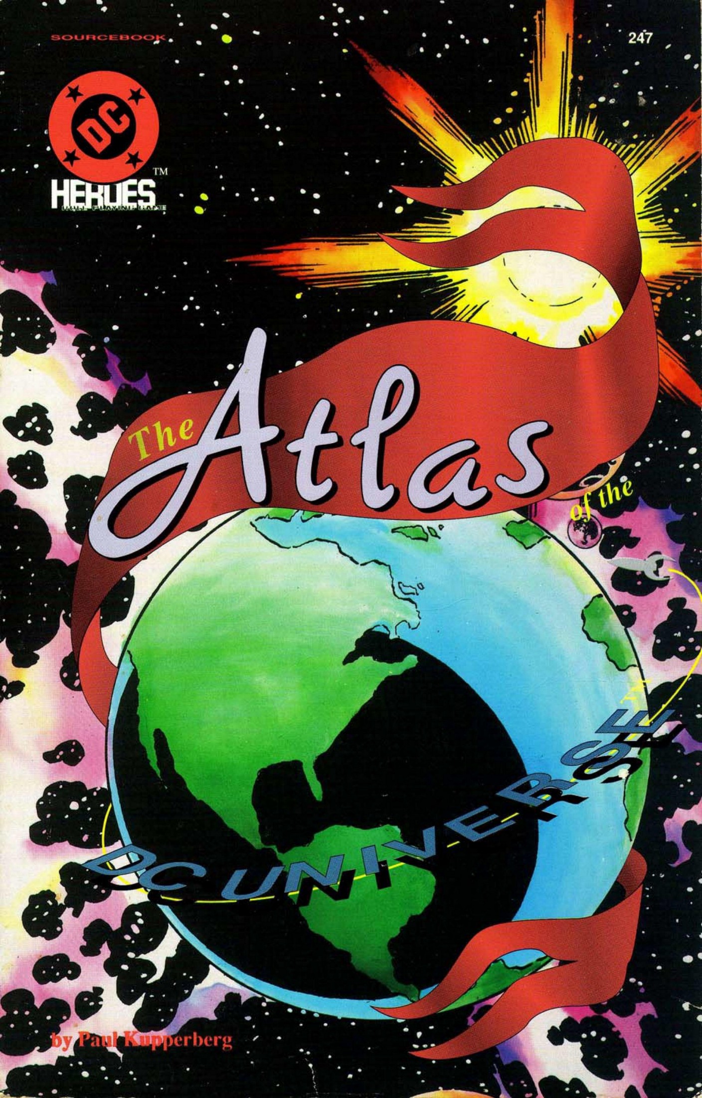 THE ATLAS OF THE DC UNIVERSE (1990) (MAYFAIR GAMES)