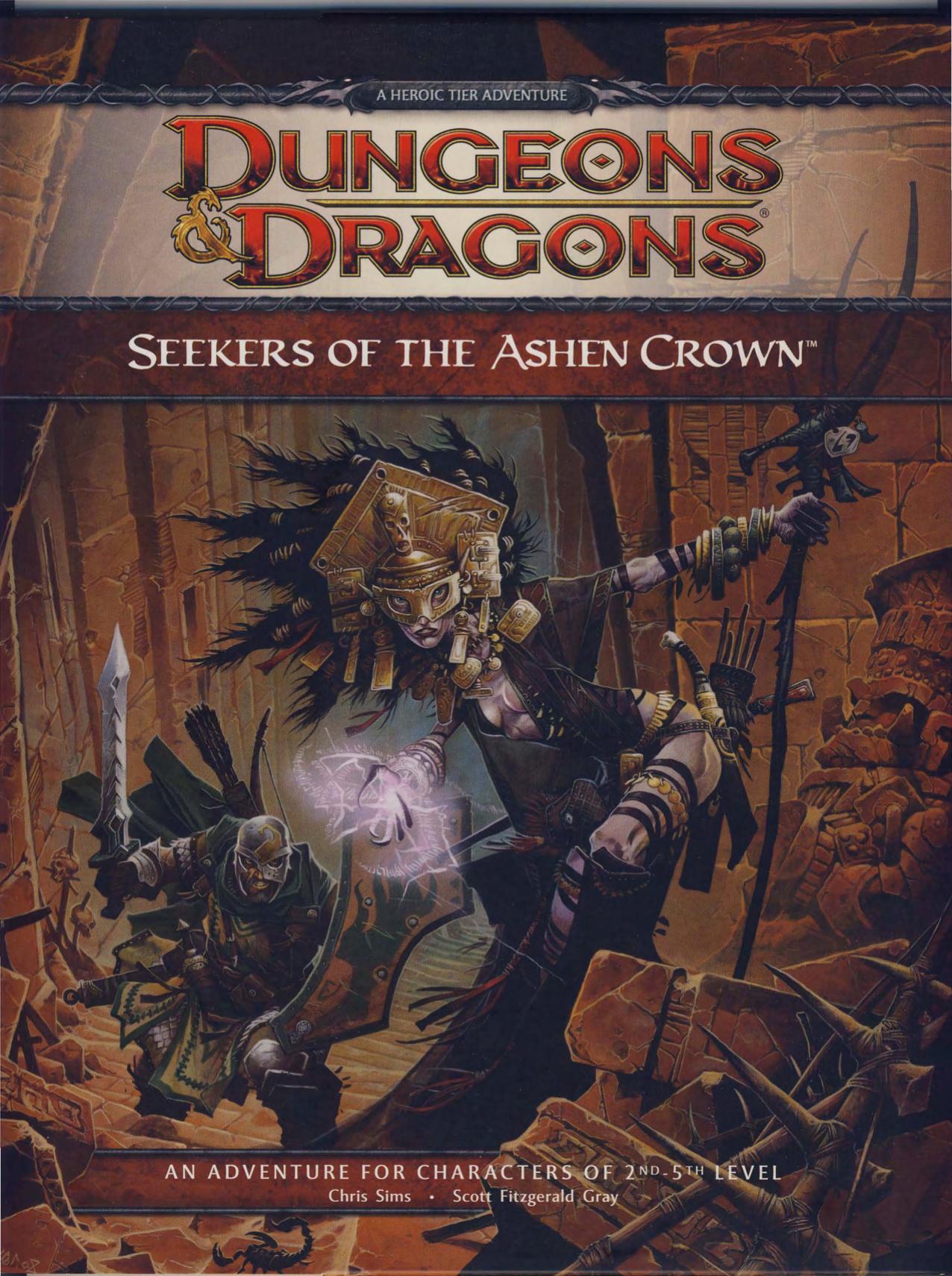 Seekers of the Ashen Crown A 4th Edition D&D Adventure for Eberron