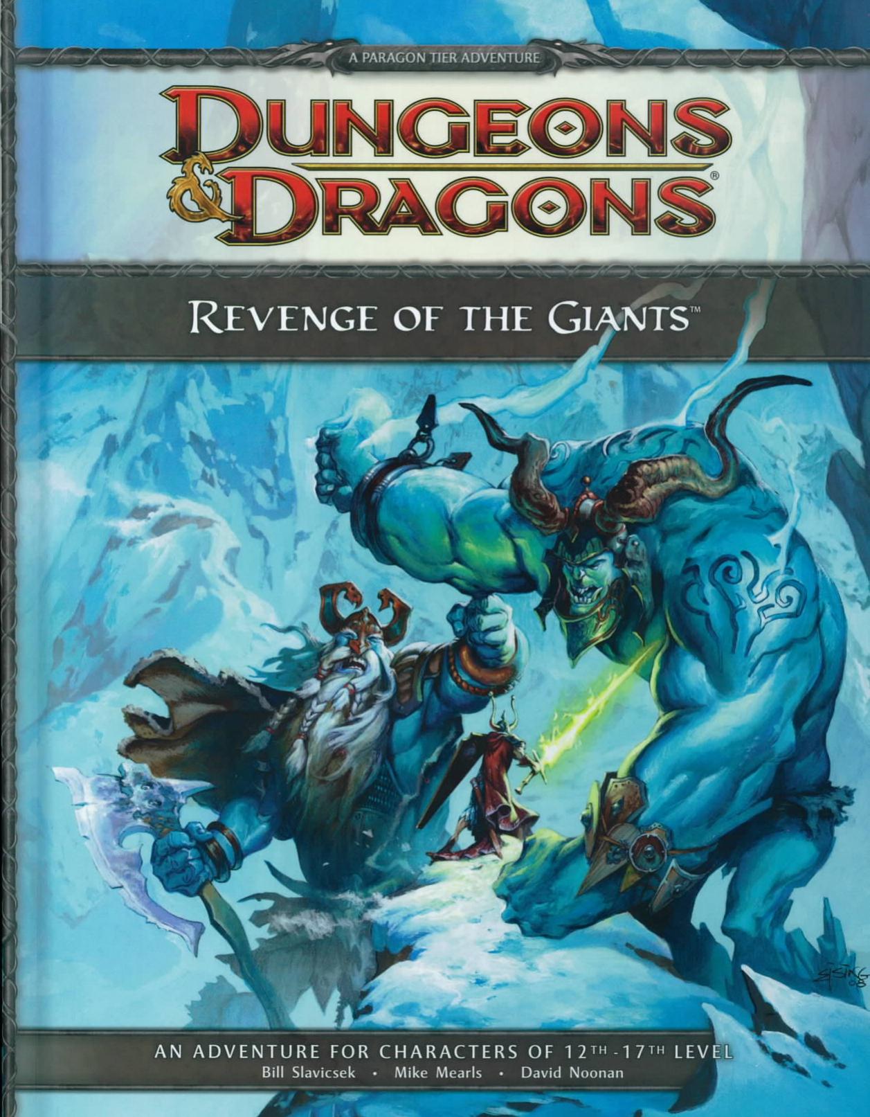 Revenge of the Giants A 4th Edition D&D Super Adventure