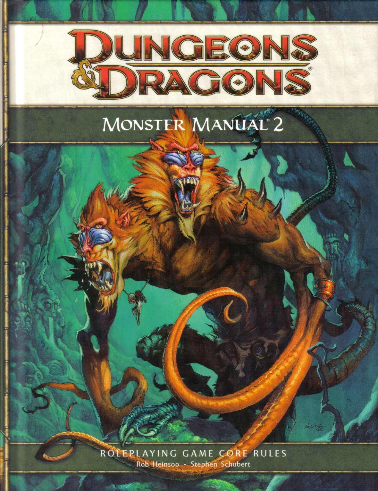 Monster Manual 2 A 4th Edition D&D Core Rulebook