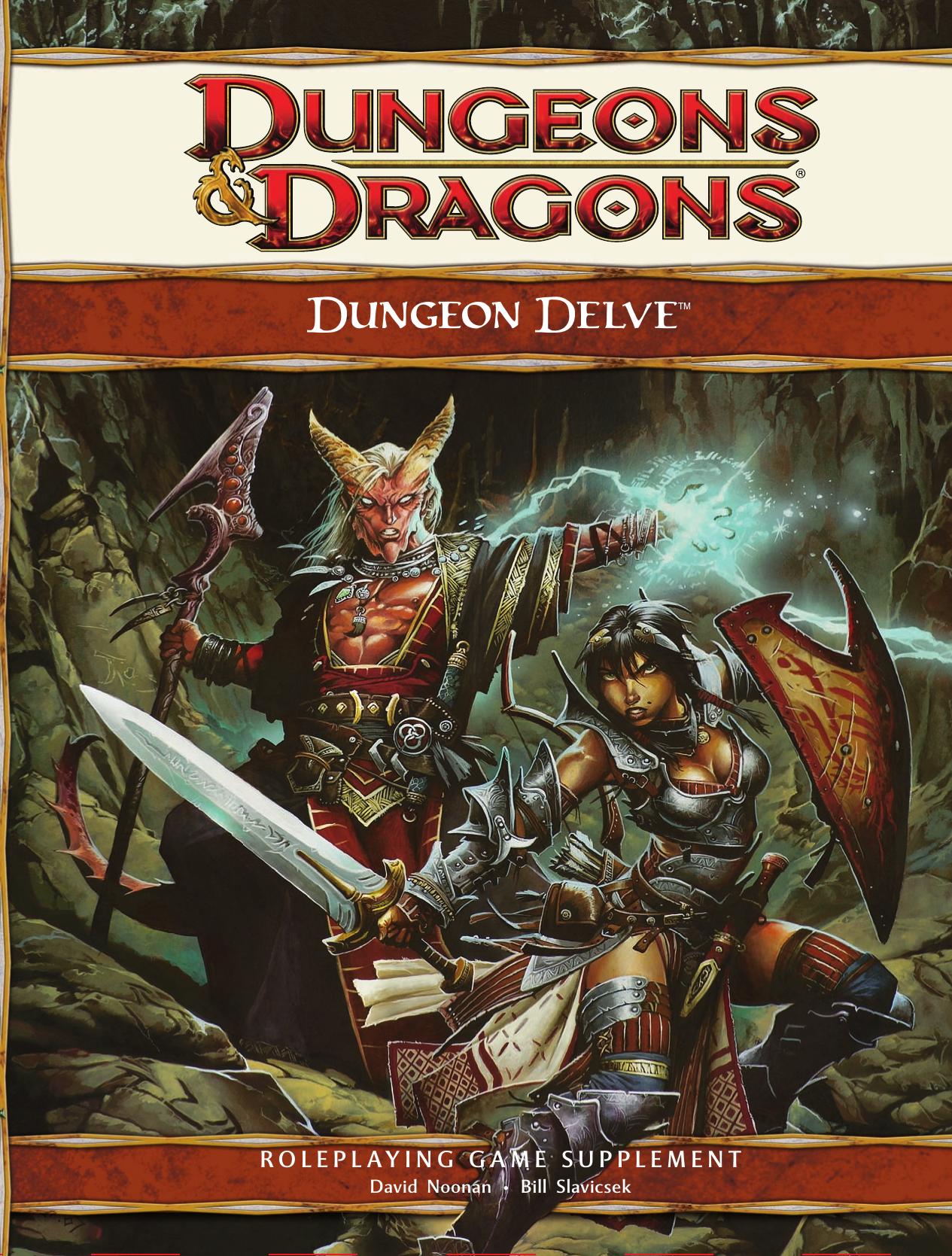 Dungeon Delve A 4th Edition D&D Supplement