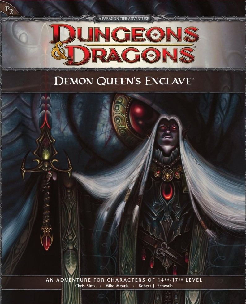 Demon Queen's Enclave Adventure P2 for 4th Edition Dungeons & Dragons