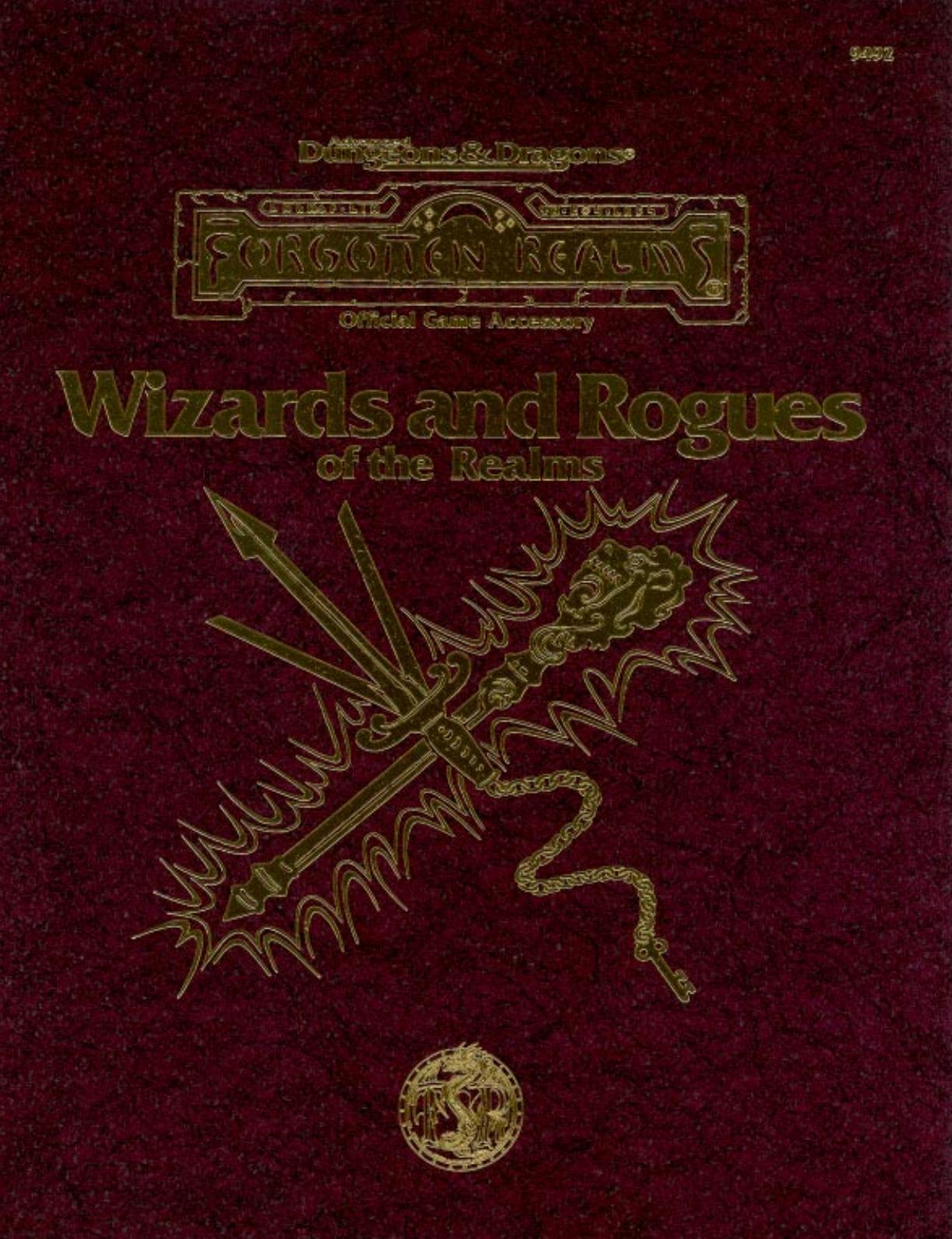 Campain Sourcebook - Wizards and Rogues of the Realms
