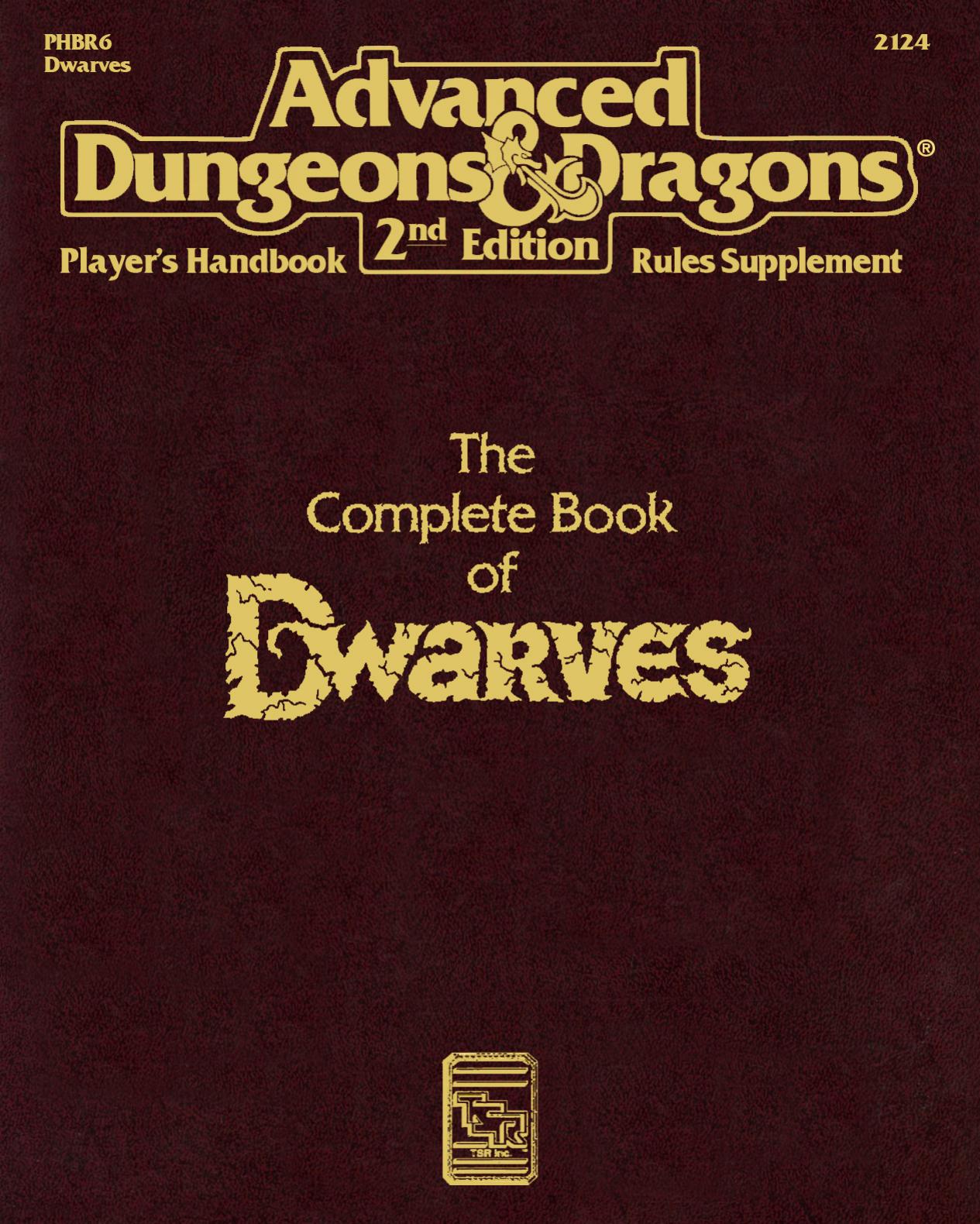 The Complete Book of Dwarves