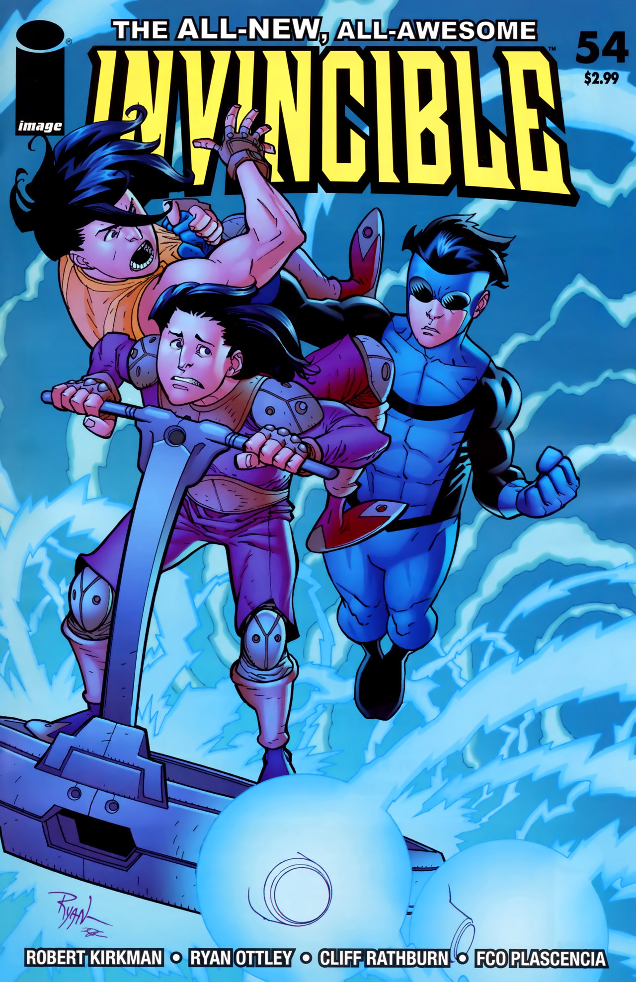 Invincible 54 (2008) (c2c) (Minutemen-TheC