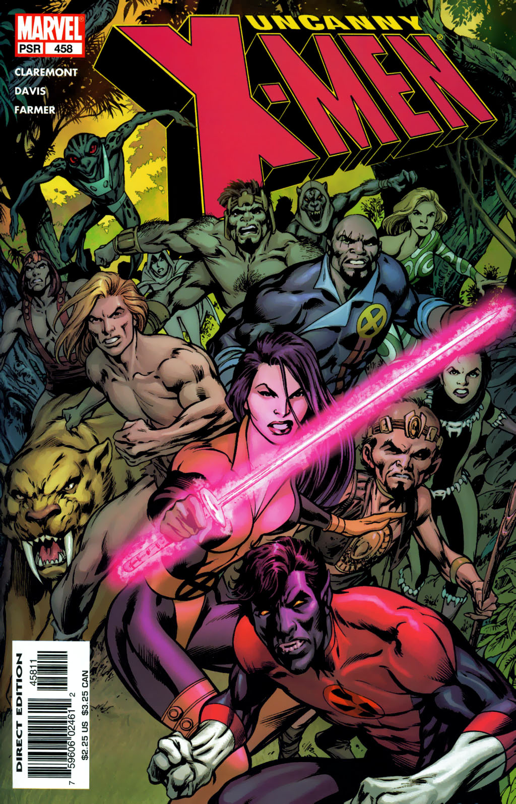 Uncanny X-Men v1 458