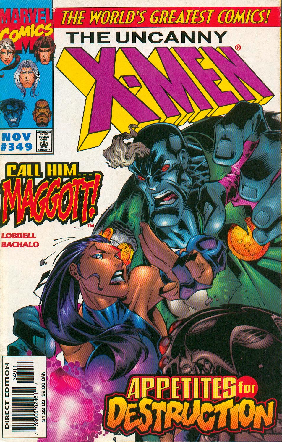 Uncanny X-Men v1 349