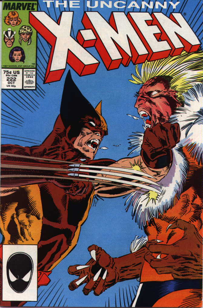 Uncanny X-Men v1 222