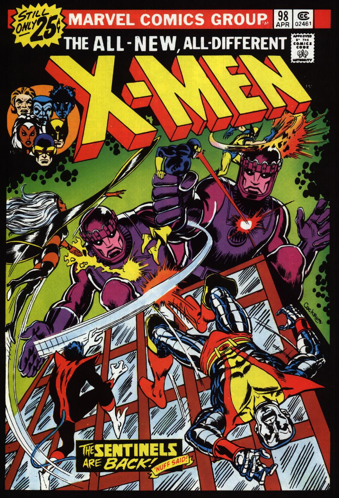 Uncanny X-Men v1 098