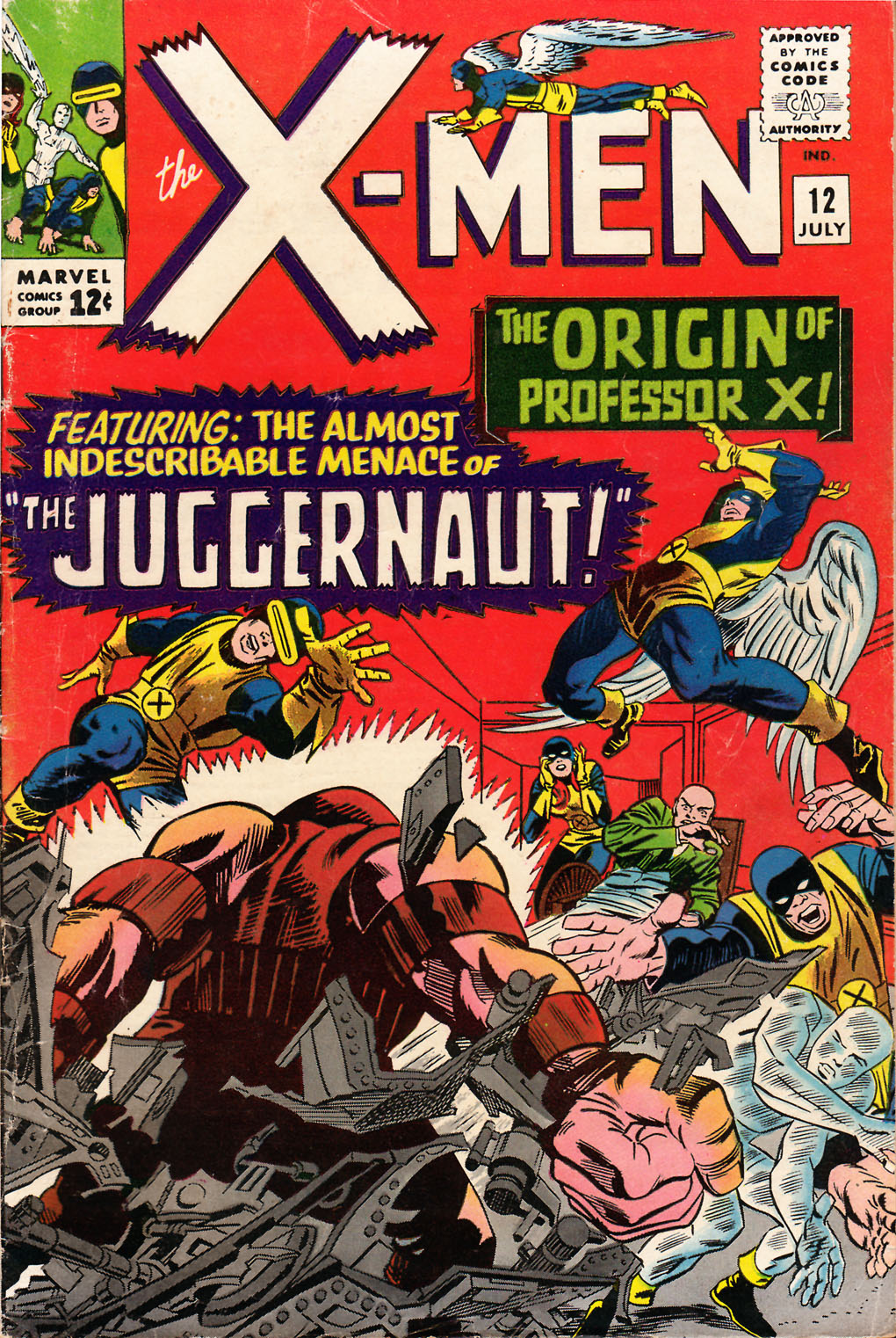 Uncanny X-Men v1 012