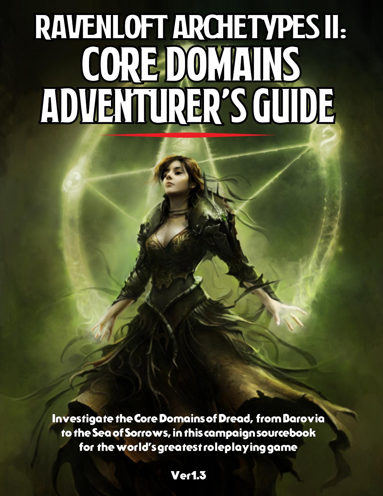 Ravenloft Archetypes II - Core Domains Adventure Guide