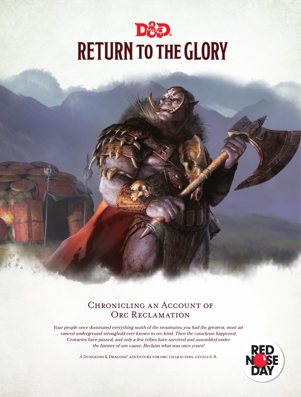 Return to the Glory [Red Nose Day]