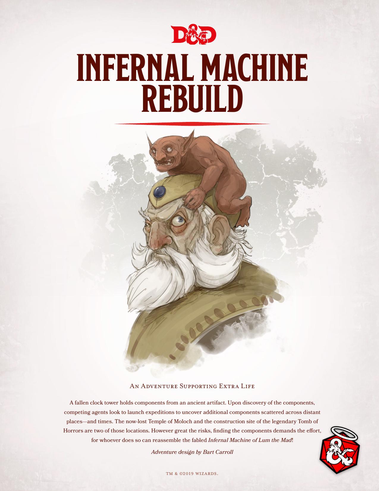 Infernal Machine Rebuild (Extra Life 2019)