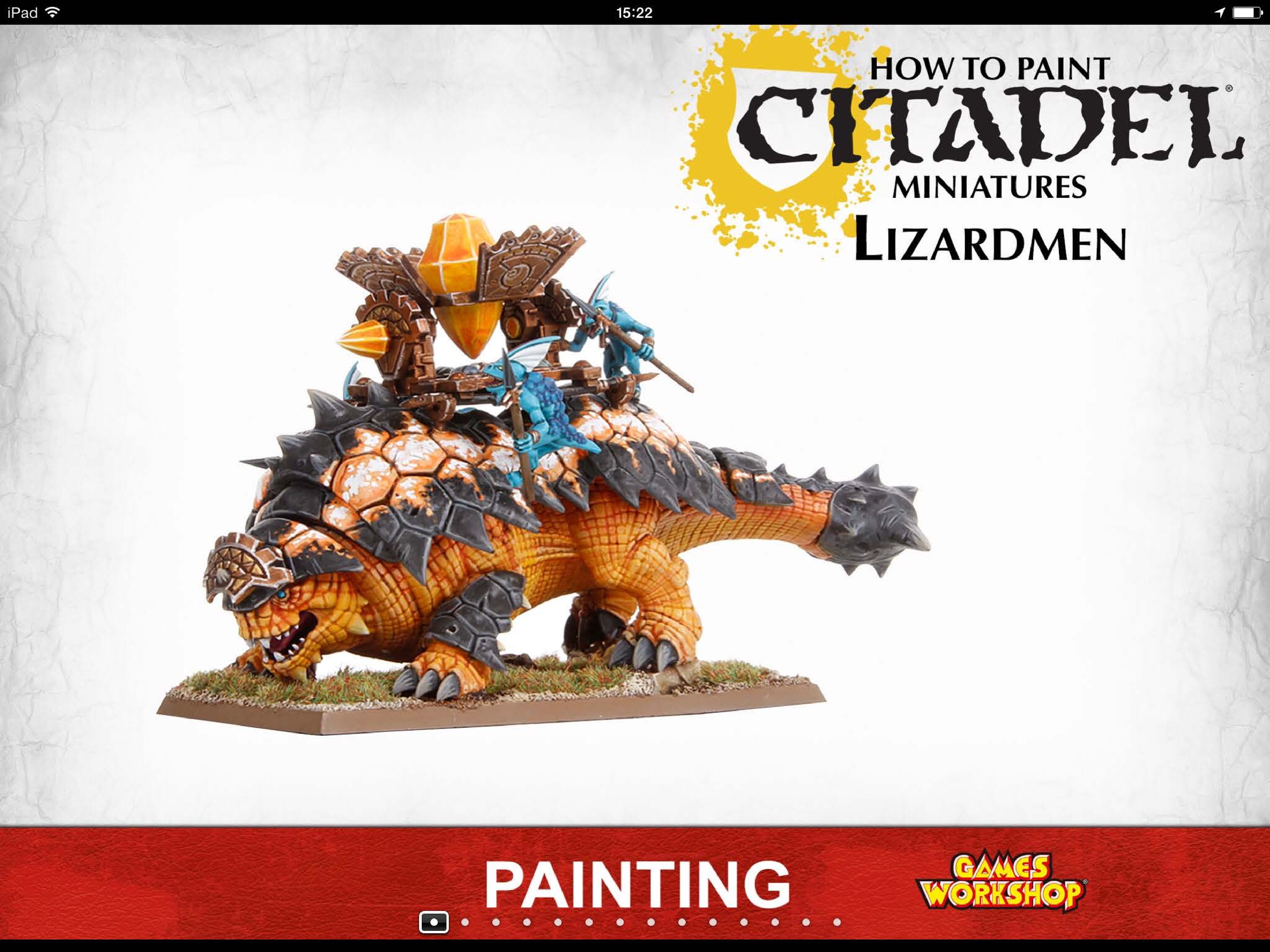 How to Paint Citadel Miniatures - Lizardmen