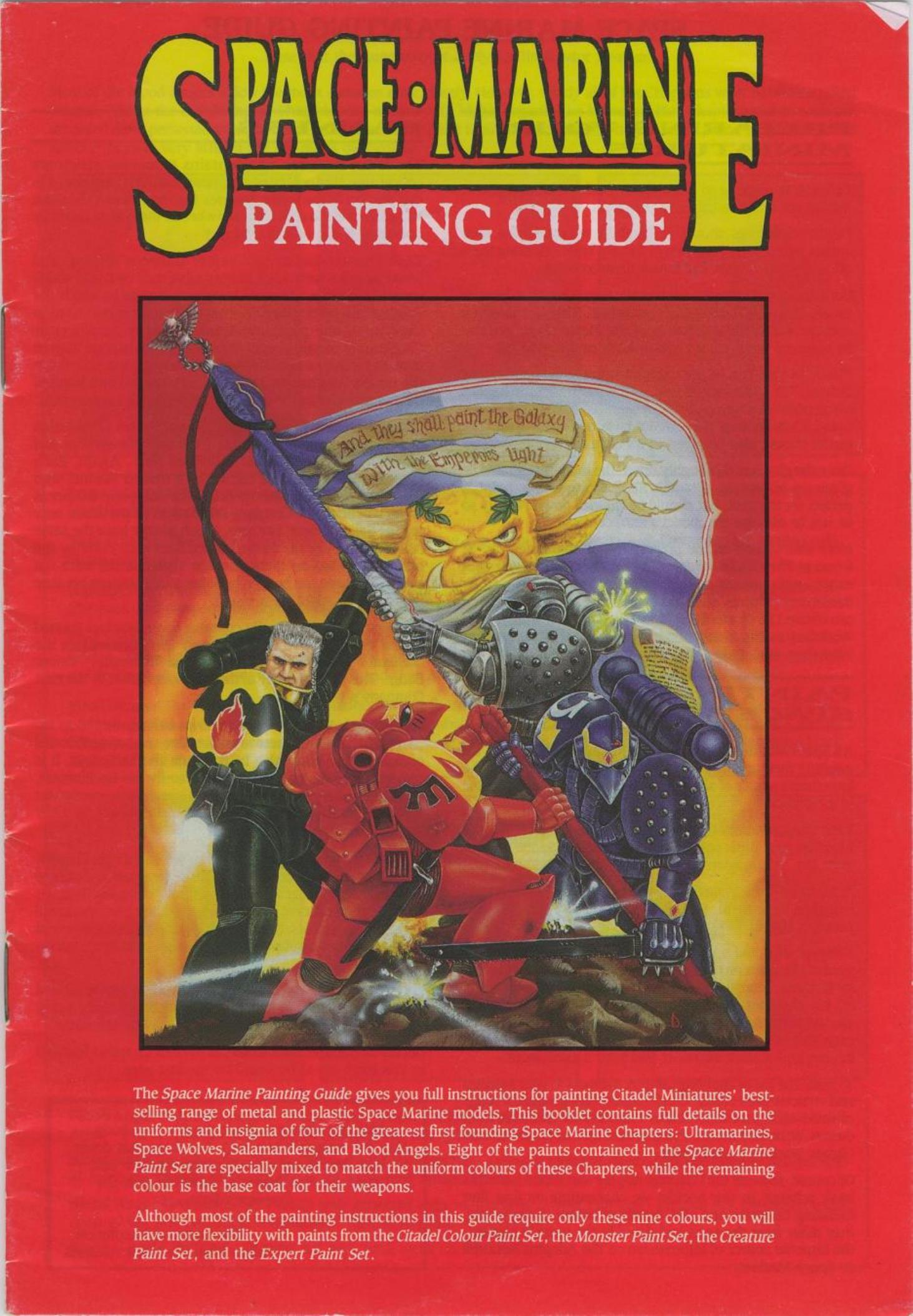 Space Marines - Painting Guide 1st Edition