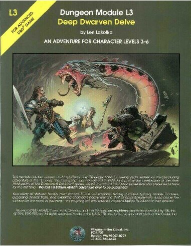 Deep Dwarven Delve - Lenard Lakofka
