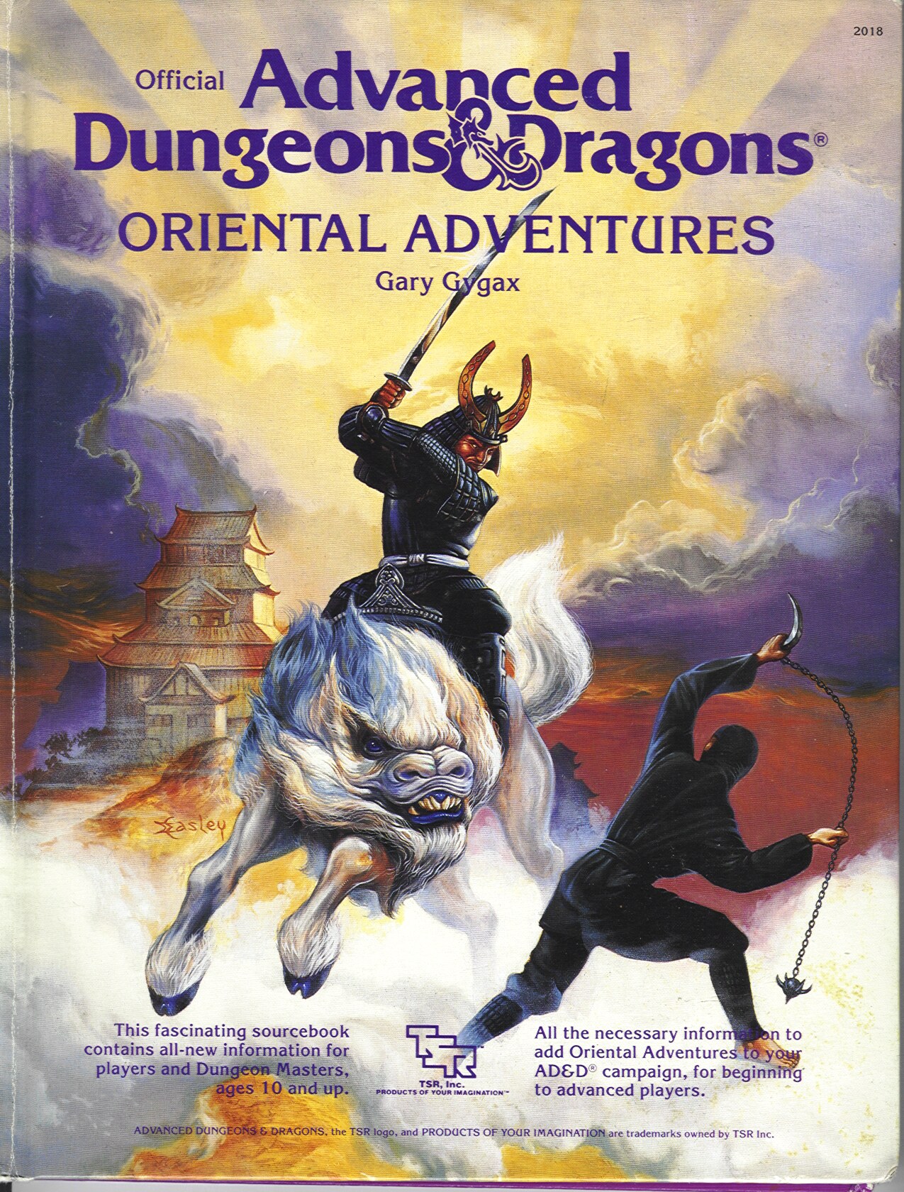 Oriental Adventures - Gary Gygax