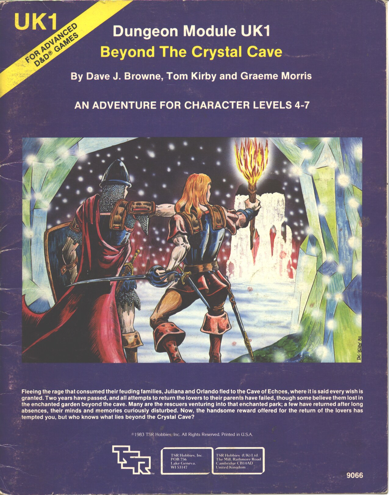 Beyond The Crystal Cave - Dave J. Browne