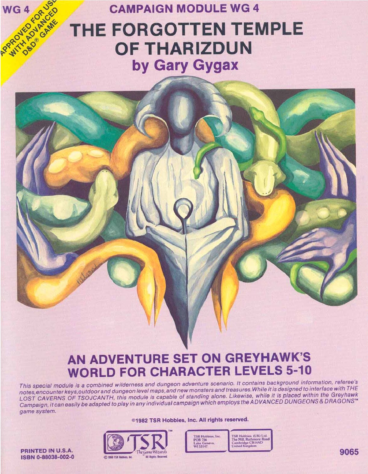 Forgotten Temple of Tharizdun - Gary Gygax