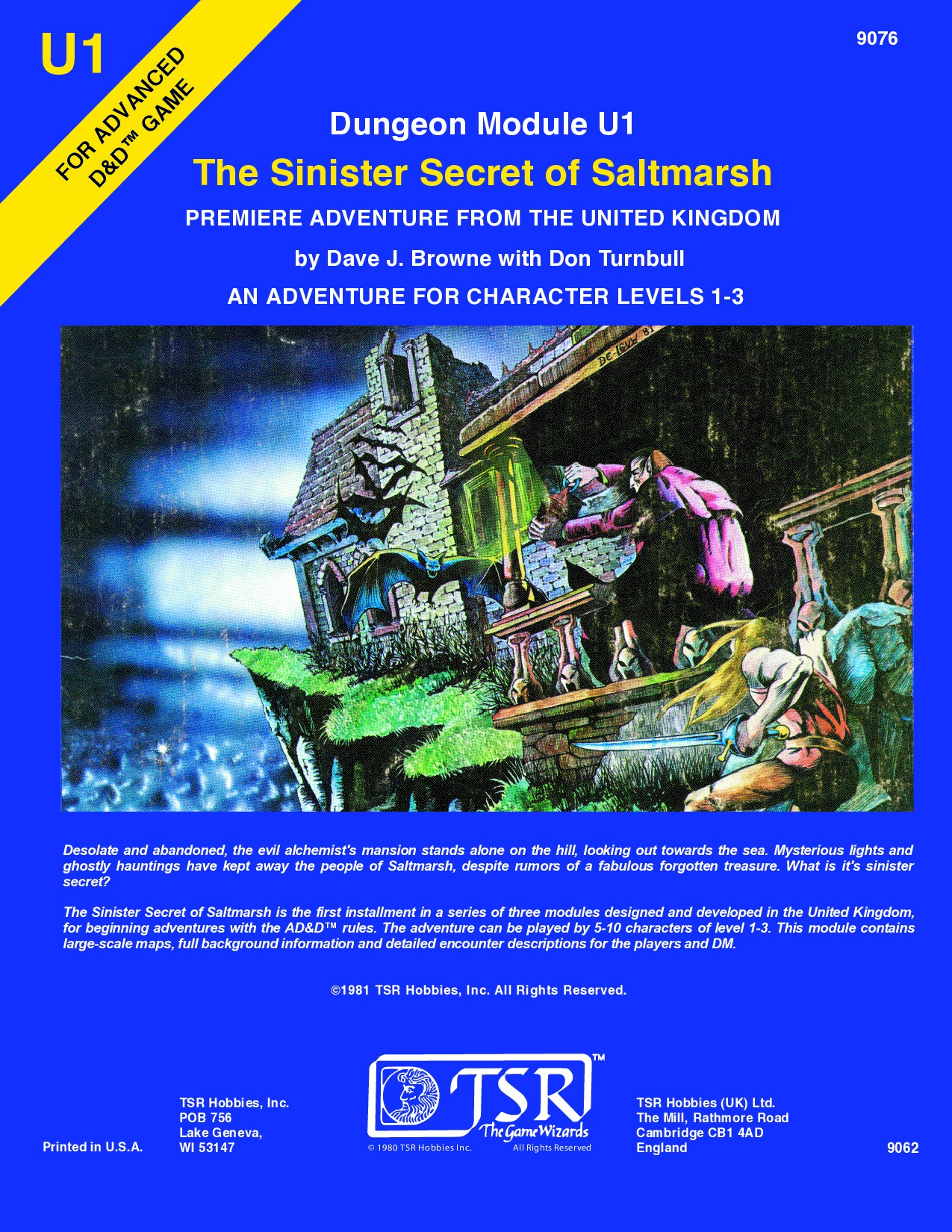 The Sinister Secret of Saltmarsh