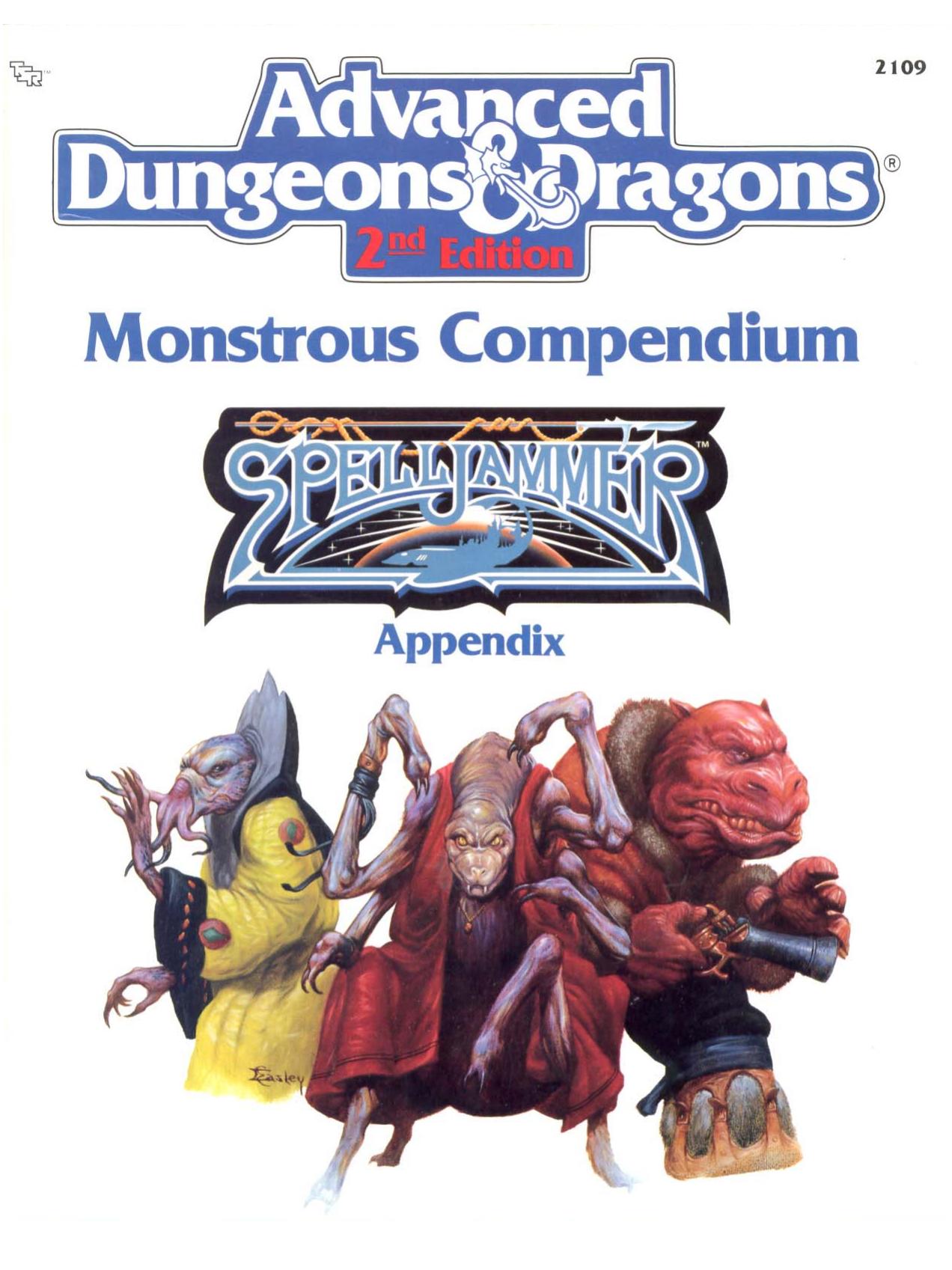 Montrous Compendium - Spelljammer