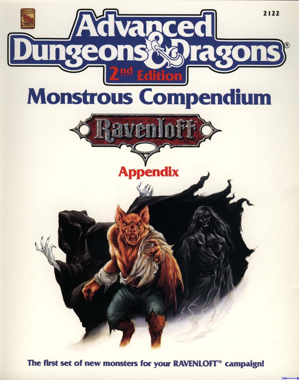 Montrous Compendium - Appendix