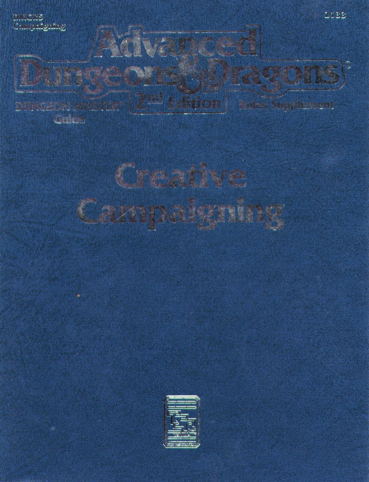 Campain Sourcebook - Creative Campaigning (1993)