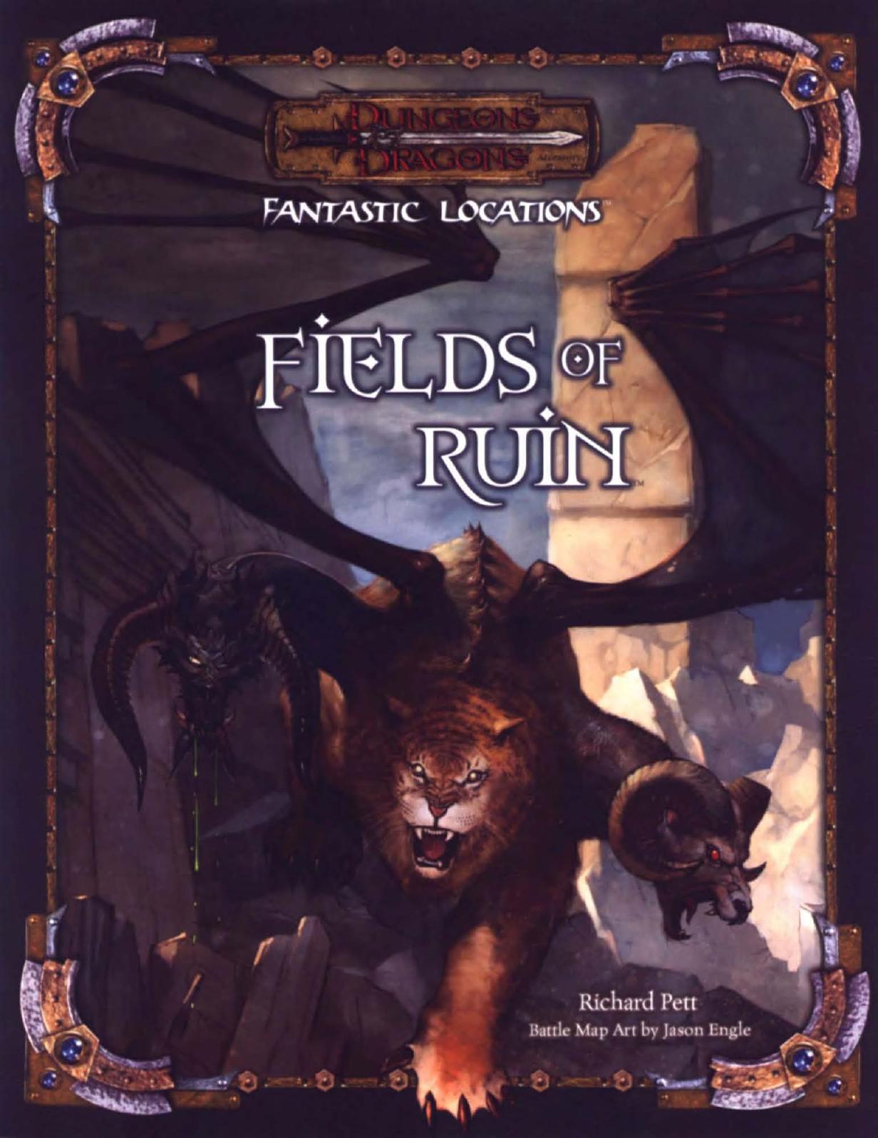 Fantastic Locations Fields of Ruin