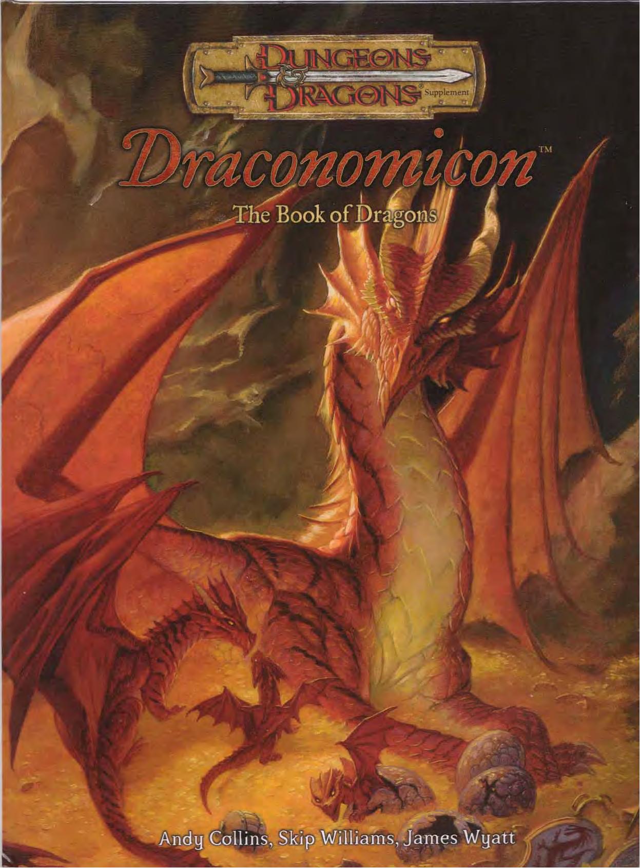 Draconomicon The Book of Dragons