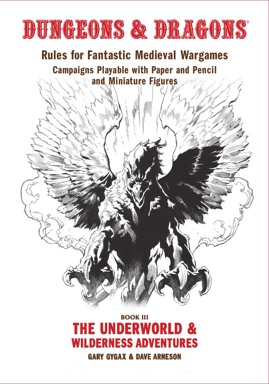 Dungeons & Dragons - Book III: The Underworld & Wilderness Adventures